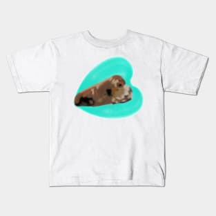 Otter Baby and Mom Kids T-Shirt